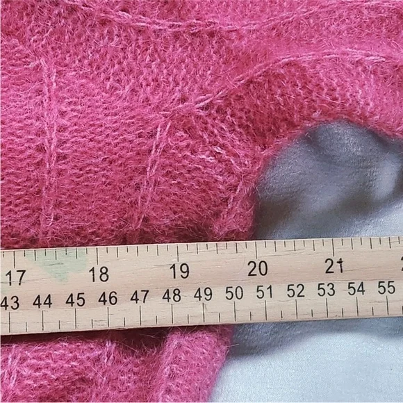 Sezane Sweater Size M Pink Wool Mohair Balloon Sleeve Knit Jumper
Pullover - Picture 8 of 9